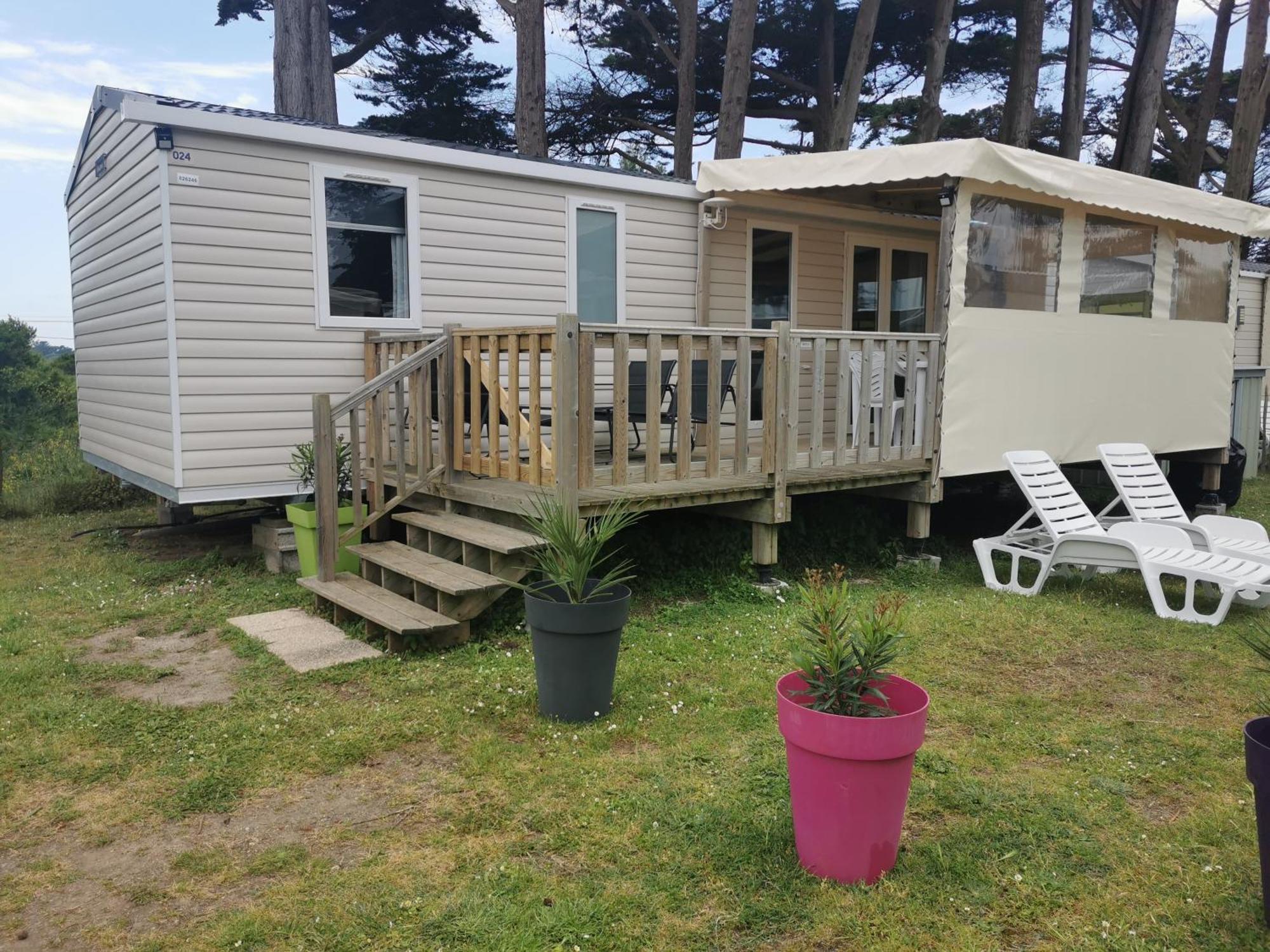 Mobilhome Vue Ocean La Costa Breizha Куиберон Екстериор снимка