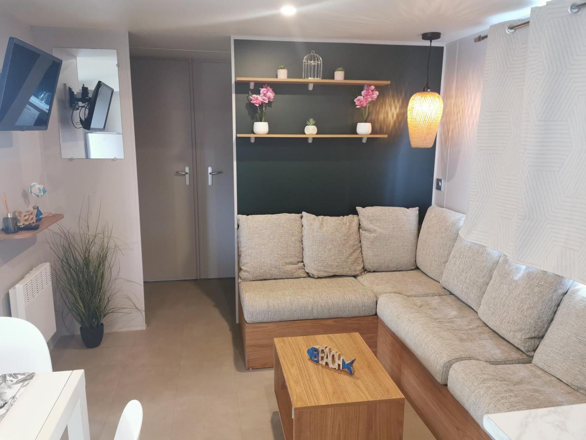 Mobilhome Vue Ocean La Costa Breizha Куиберон Екстериор снимка