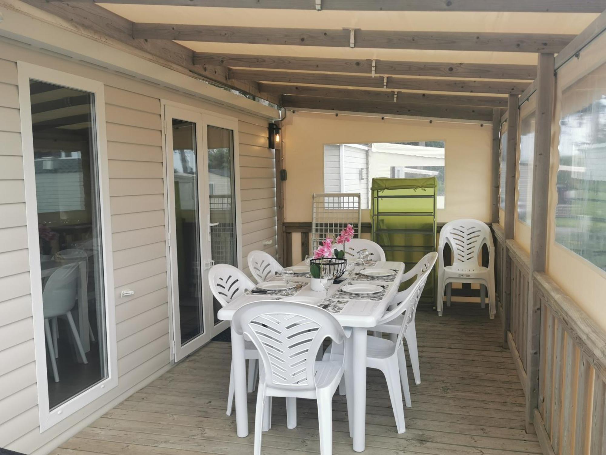 Mobilhome Vue Ocean La Costa Breizha Куиберон Екстериор снимка